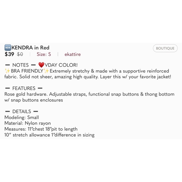 ekAttire | Kendra in Red - Picture 7 of 11